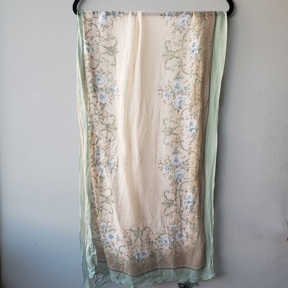 ATG Floral Scarf - Picture 1 of 3